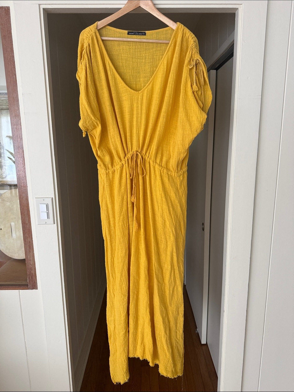 Alexandrie long caftan dress by Maison Saint Julien